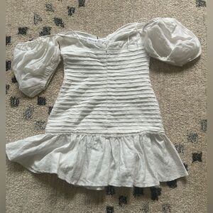 Hello Molly Cloud Dress White